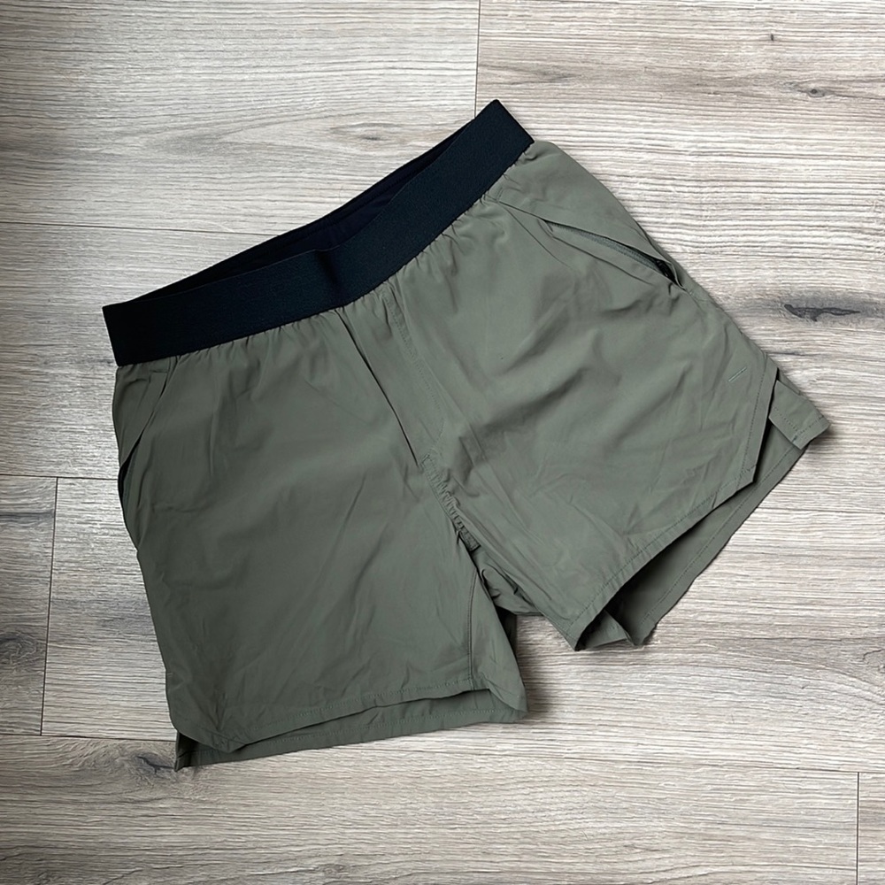 Ten Thousand Olive Green Tactical 5” Shorts w/ Liner